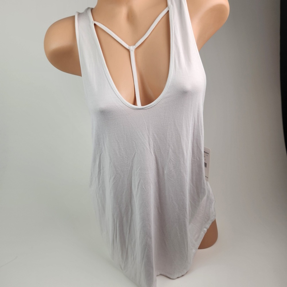 Free People White Tank Top